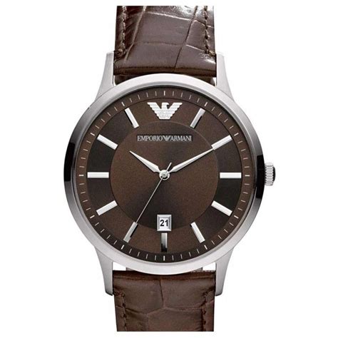 reloj armani extension cocodrilo negro